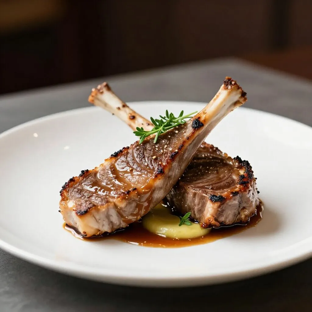 Herb-Crusted Lamb Chops (Keto)