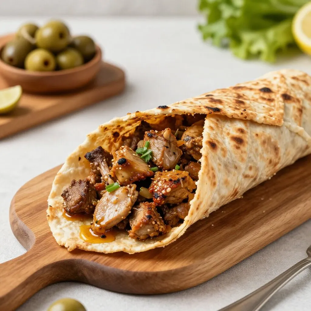 Homemade Chicken Shawarma